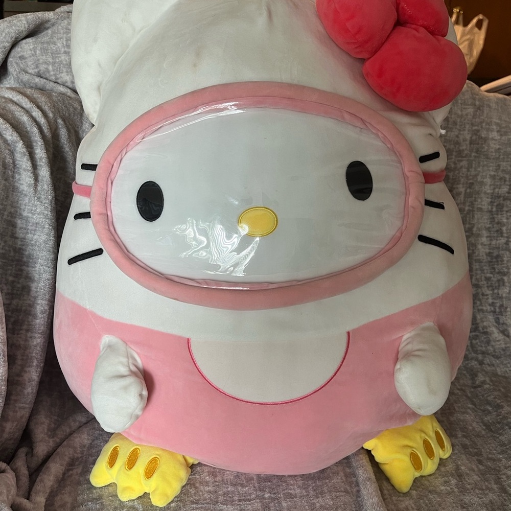 Squishmallows Hello Kitty Scuba Gear Summer Plush